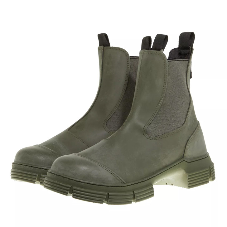 GANNI Recycled Rubber Kalamata | Regenstiefel | Fashionette (DE)