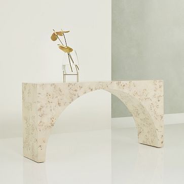 Mixed Forms Arc Console Table (60") | West Elm (US)