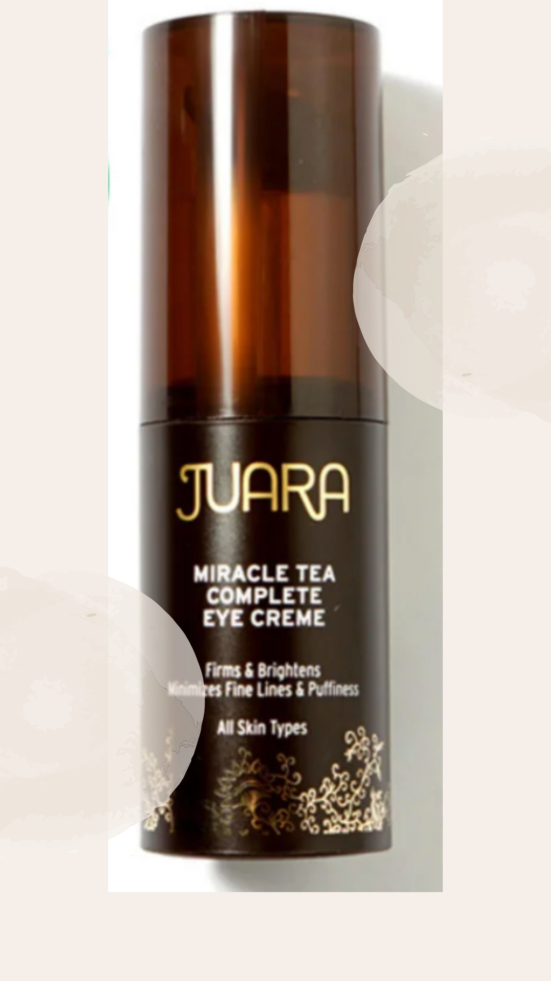I had been looking for a good eye cream and I just received this Juara eye cream with tumeric! So good for re-hydrating and smoothing that delicate under-eye area. 

 #LTKBeauty