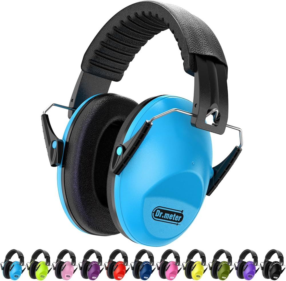 Dr.meter Ear Muffs for Noise Reduction: SNR27.4 Noise Cancelling Headphones for Autism with Adjus... | Amazon (US)