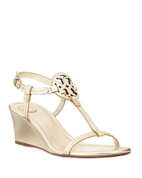 Miller Medallion Wedge Sandal | Neiman Marcus