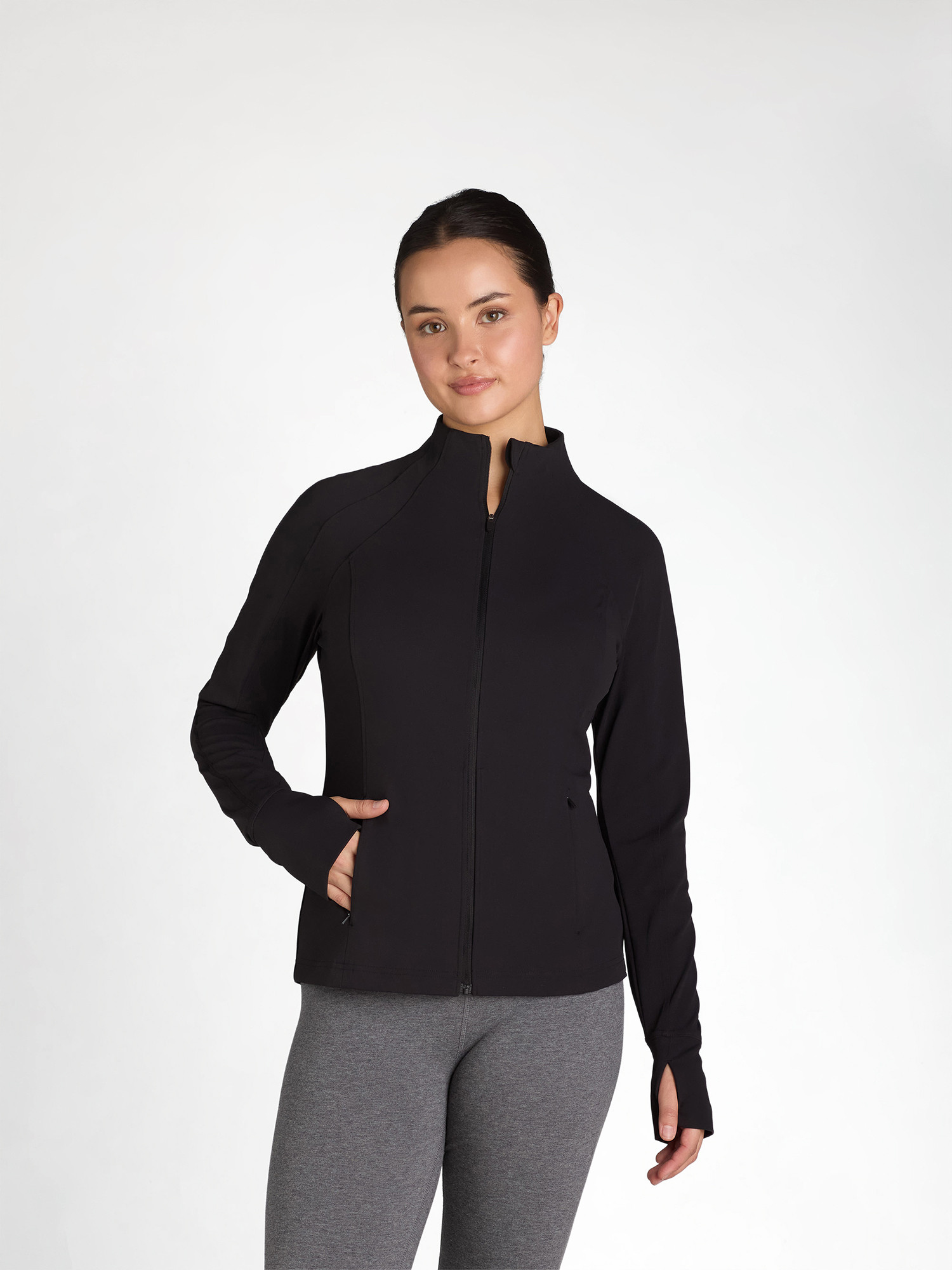 Avia Women's Quarter-Zip Performance Jacket, Sizes XS-XXXL | Walmart (US)