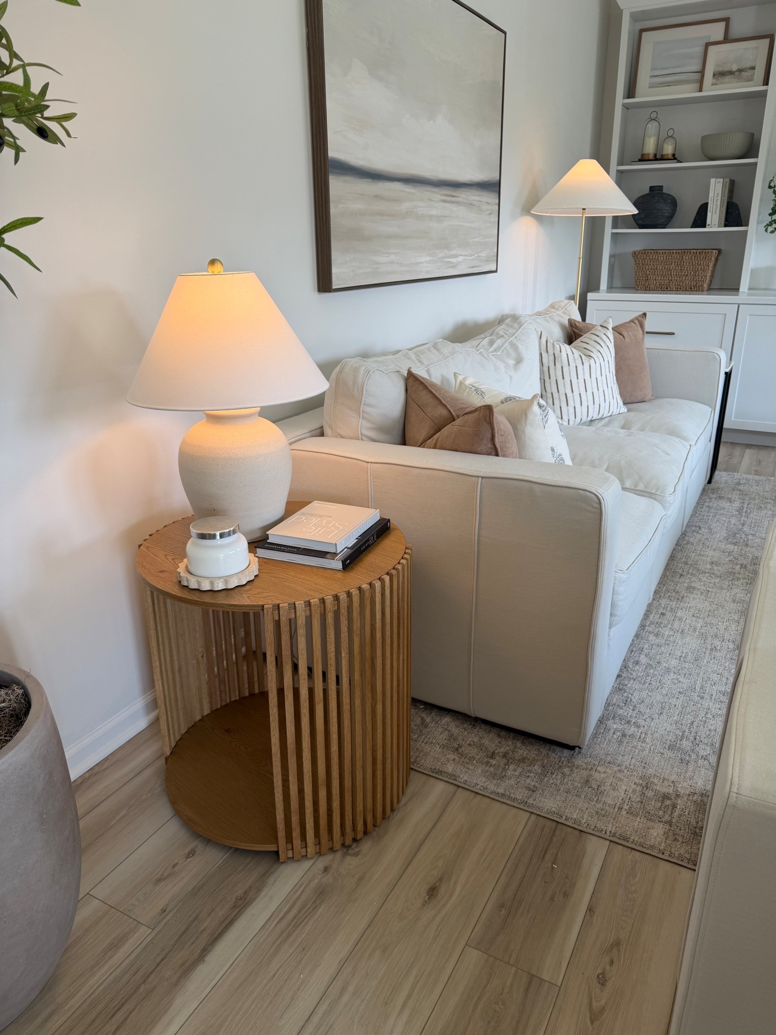 Living room decor! My sofa is a Sactional from @lovesac in the color Coastal white brushed weave 

#LTKHome #LTKSaleAlert