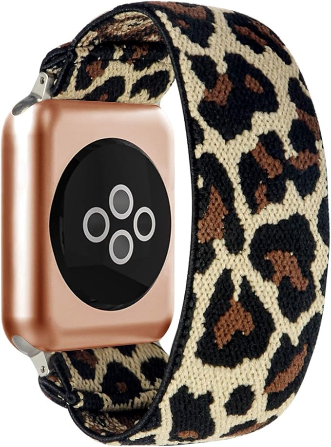 BMBEAR Stretchy Strap Loop Compatible with Apple Watch Band 38mm 40mm 42mm 44mm iWatch Series 6/5... | Amazon (US)