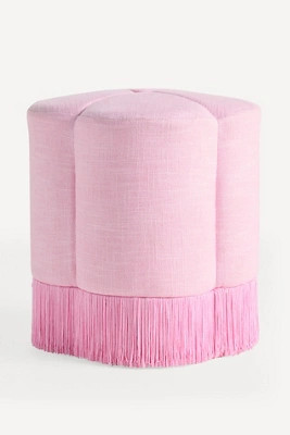 Sinclair Fringe Clover Ottoman | Anthropologie (US)