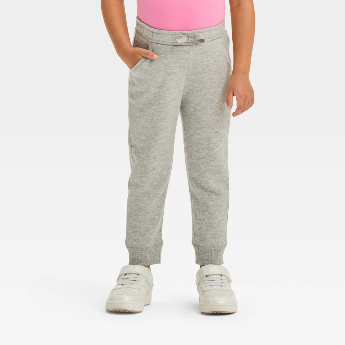 Toddler Girls' Fleece Jogger Pants - Cat & Jack™ | Target