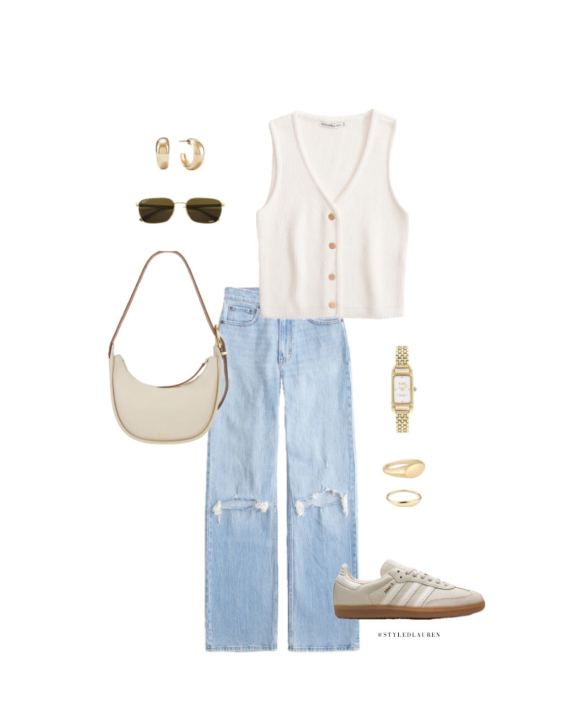 staple spring outfit 🤍 

#LTKSpringSale #LTKSeasonal #LTKshoecrush