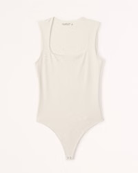 Seamless Fabric Squareneck Bodysuit | Abercrombie & Fitch (US)