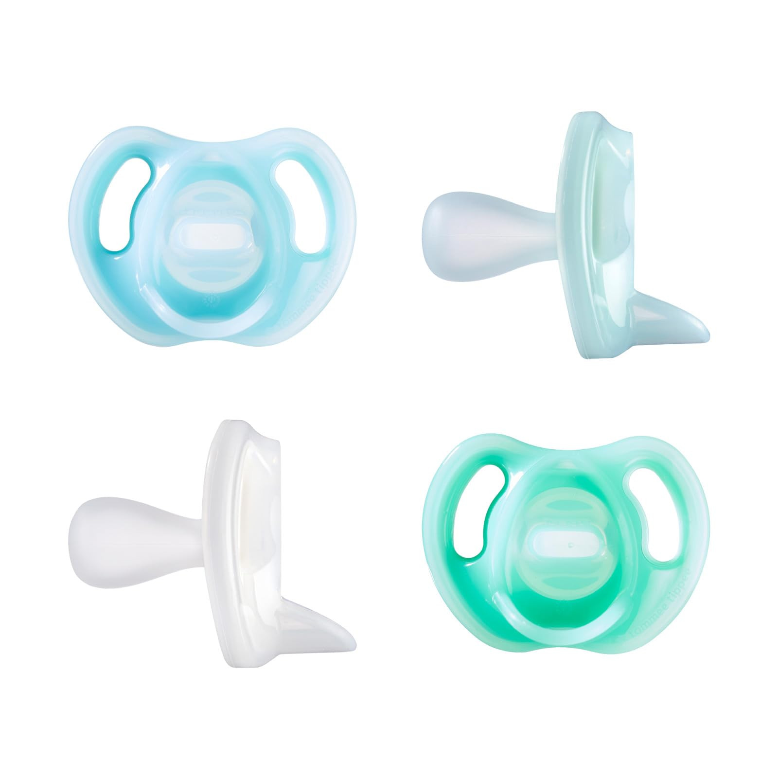Tommee Tippee Ultra-Light Silicone Pacifier, 0-6 Months, Symmetrical One-Piece Design, BPA-Free S... | Amazon (US)