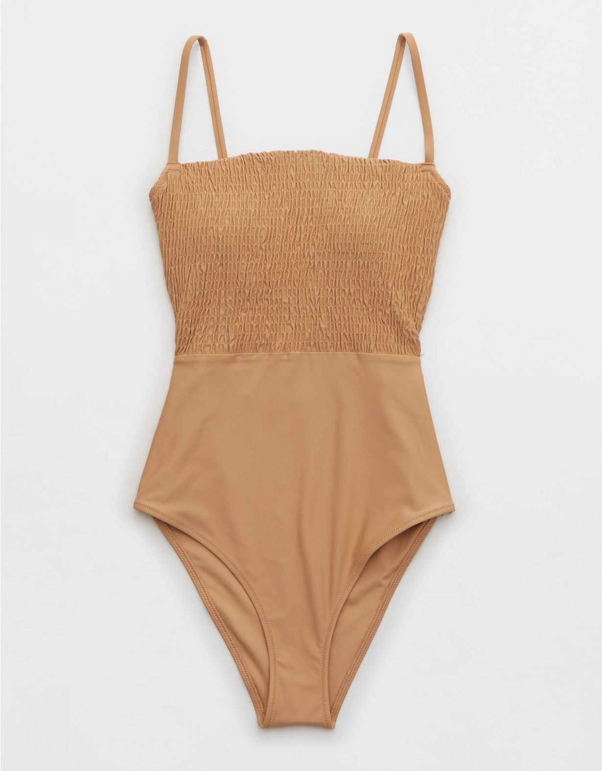 Aerie Smocked One Piece Swimsuit | American Eagle Outfitters (US & CA)