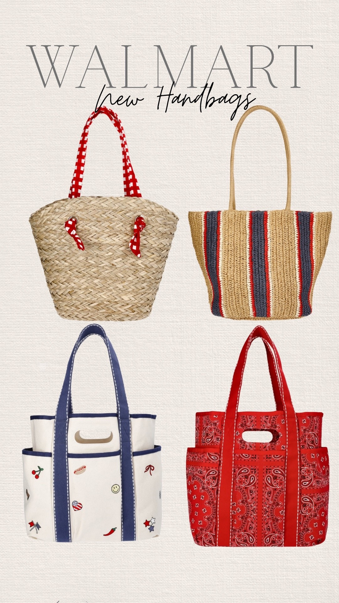 Walmart new bags 

#LTKSeasonal