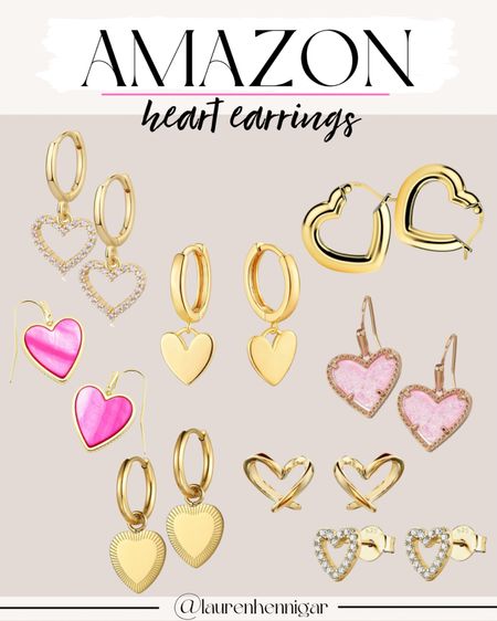 amazon valentine’s day jewelry, amazon heart hoops, gold jewelry, gold earrings, gold heart jewelry, amazon finds

#LTKunder50 #LTKstyletip #LTKSeasonal