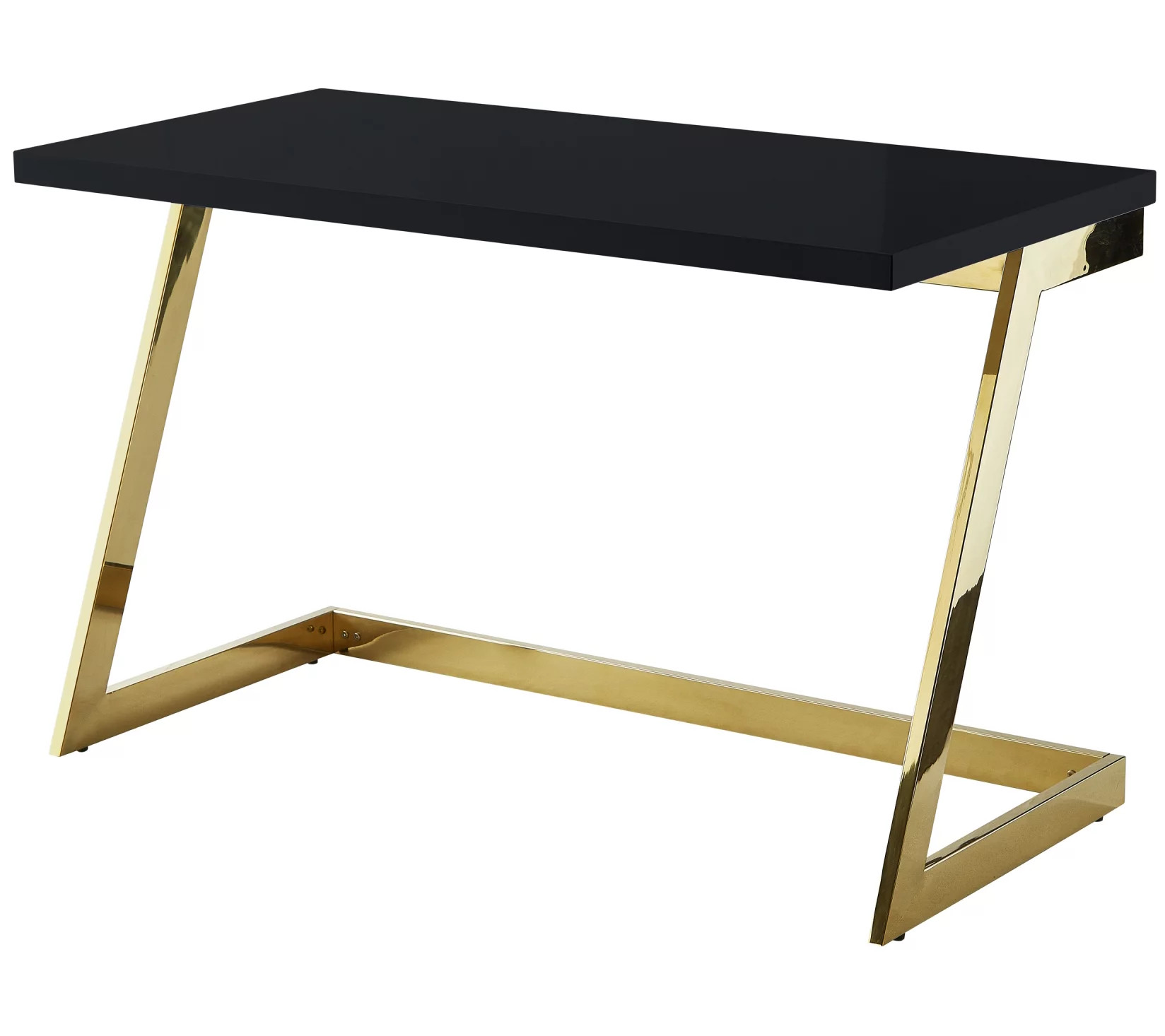 Inspired Home High Gloss Lacquer Finish WritingDesk - QVC.com | QVC