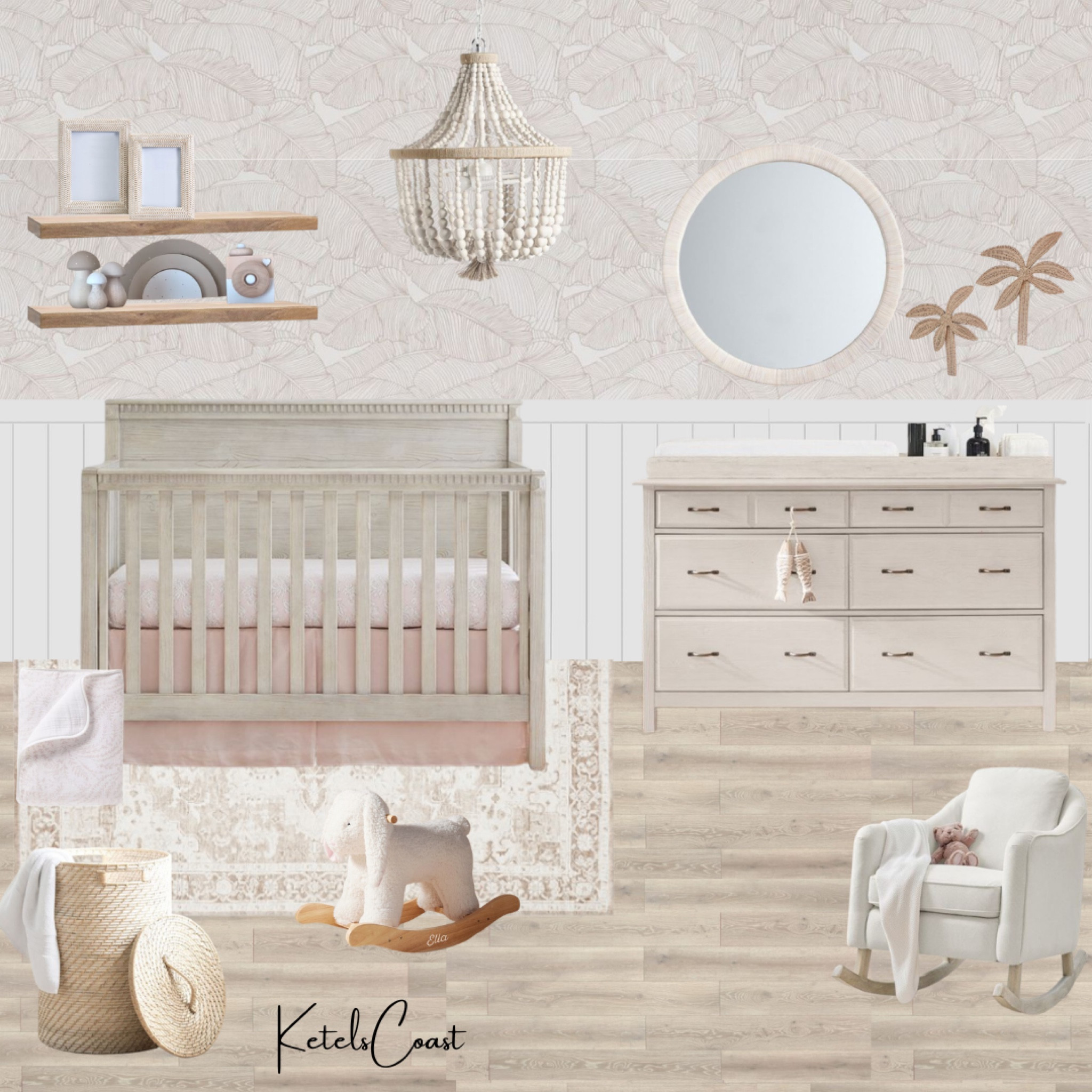 Nursery Design / Nursery Inspiration / Girl Nursery / Nursery decor / Girl
Bedroom / Coastal Nursery / botanical nursery / calming nursery / nursery organization / kid room inspiration 

#LTKbaby #LTKkids #LTKhome