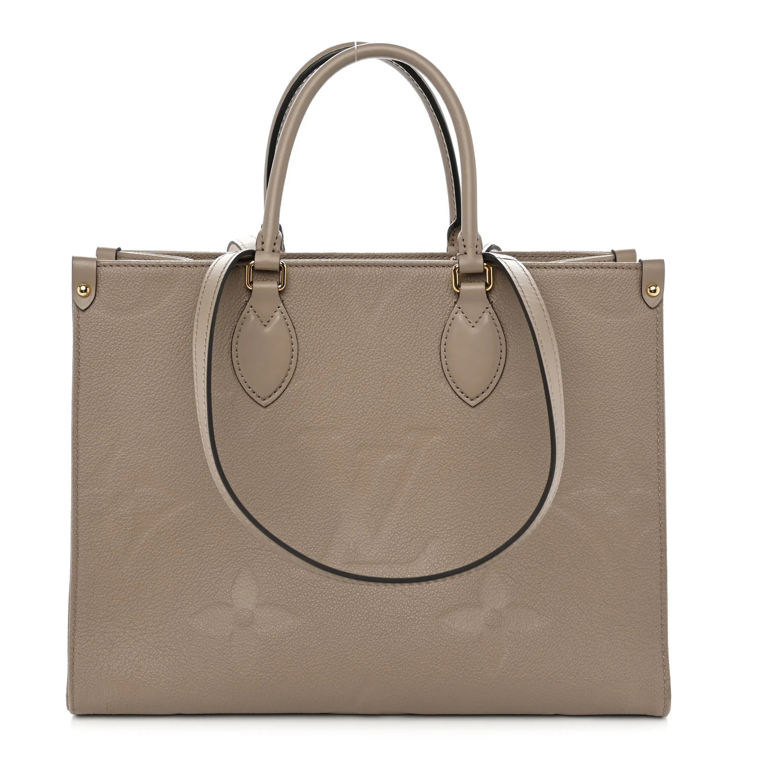 Louis Vuitton Empreinte Monogram Giant Onthego MM Tourterelle 1955575 | FASHIONPHILE (US)