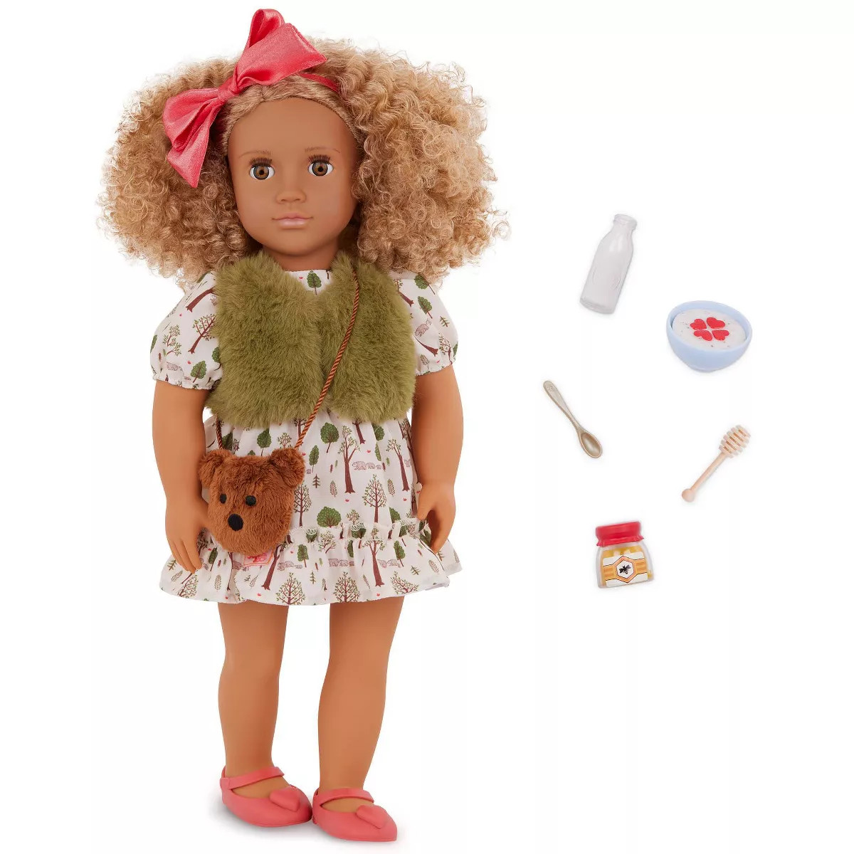 Our Generation Addison 18'' Fashion Doll Goldilocks-Inspired Outfit & Accessories | Target