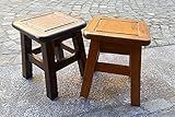 *FREE SHIPPING* Wooden stools in color dark walnut and light walnut | Amazon (US)