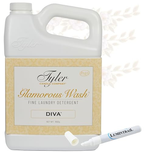 Tyler DIVA Glamorous Wash Laundry Detergent- 64 oz. - With Stain Remover Pen - DIVA Wash Liquid Detergent Designed for Sensitive Fabrics - Hand and Machine Washable | Amazon (US)