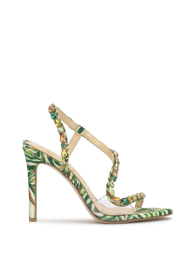 Jaycin High Heel in Green Jungle | Jessica Simpson E Commerce