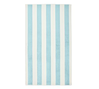 Classic Awning Striped Beach Towel | Pottery Barn (US)