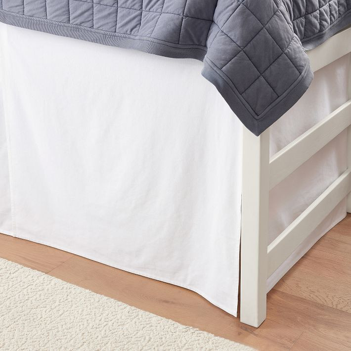 Vaulted Twin XL Bedskirt | Pottery Barn Teen