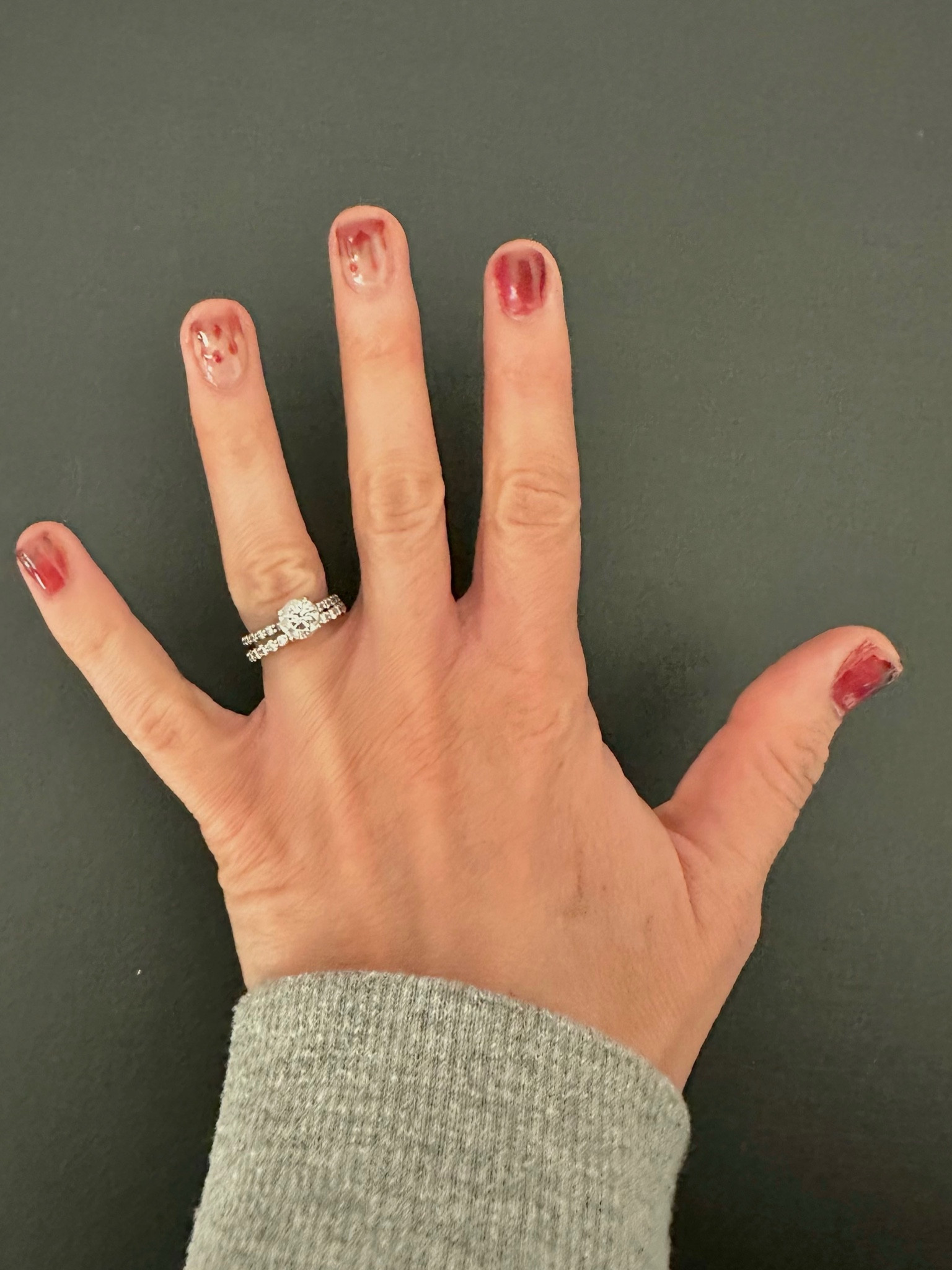 Bloody Halloween nails 

Red Gellen 315
Nude beetles b074

Fall nails, gel nails, diy nails, at home nails, Amazon nails, red nails, nude nails 

#LTKStyleTip #LTKHalloween #LTKBeauty