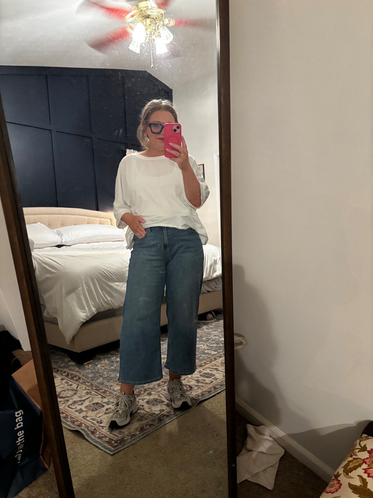 Wearing a medium top and 10p jeans! 

#LTKMidsize