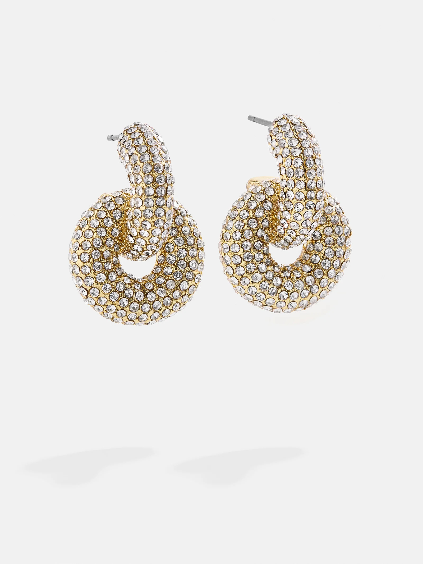 Camilla Earrings - Clear/Gold | BaubleBar (US)