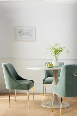 Velvet Elowen Chair | Anthropologie (US)