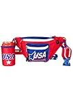 Tipsy Elves American Flag USA Fanny Pack with Drink Holder | Amazon (US)