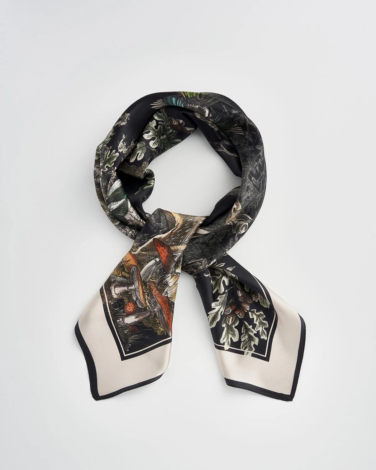 A Night's Tale Narrative Luxury Square Scarf | Fable England
