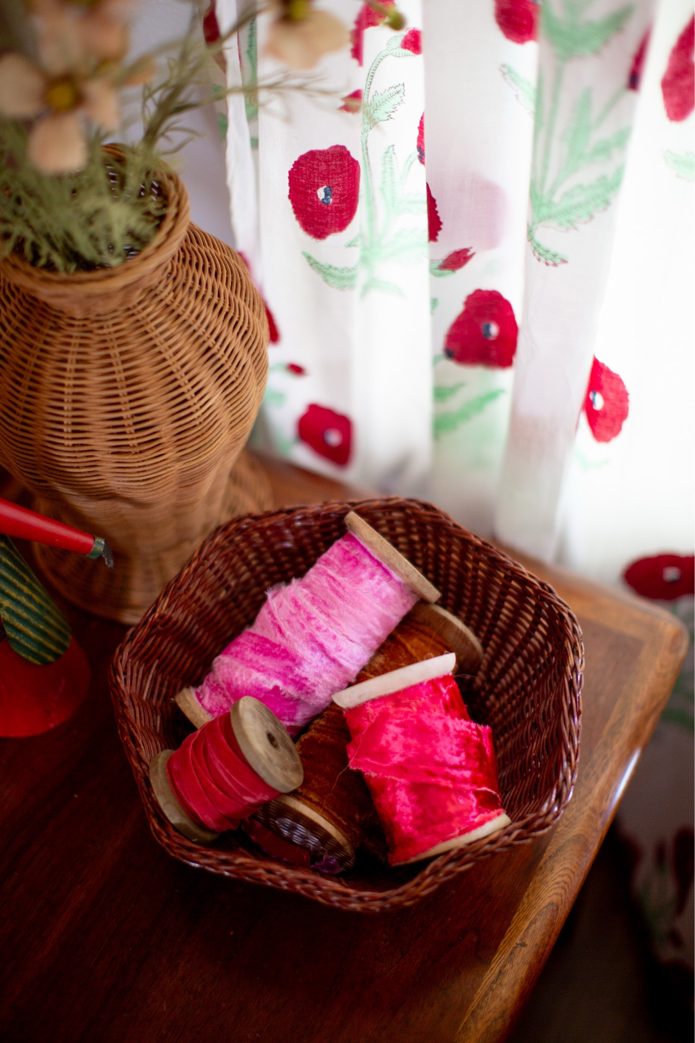 Velvet ribbons in bowls as decoration 

#LTKFindsUnder50 #LTKHoliday #LTKSeasonal