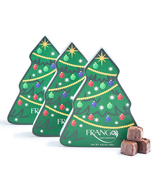 Frango Chocolates 3 Pack Holiday Milk Mint Chocolates in Tree Box, Created for Macy's - Macy's | Macy's