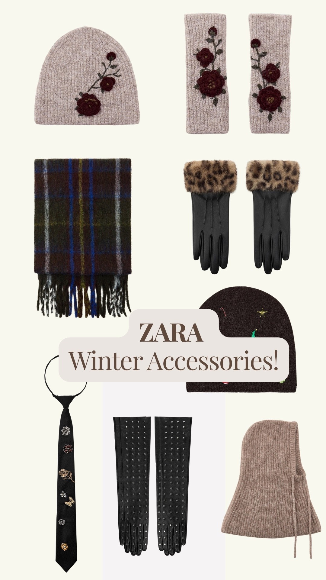 Winter accessories that are easy to Zhuzh up any outfit ✨☃️ #LTKFall #Zara