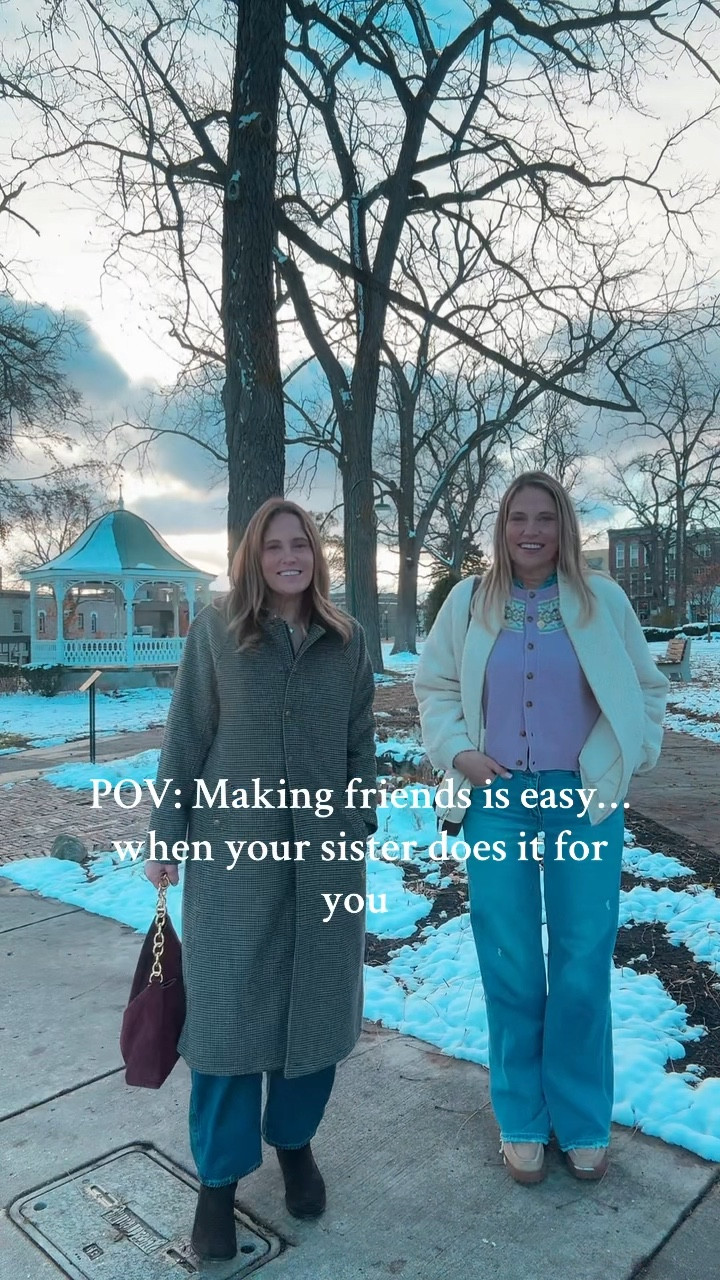 Anyone else? Tag your the sister you steal friends from  

#LTKdayinmylife #LTKOver40 #LTKStyleTip