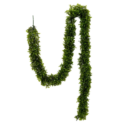 71'' in. Faux Boxwood Garland | Wayfair North America