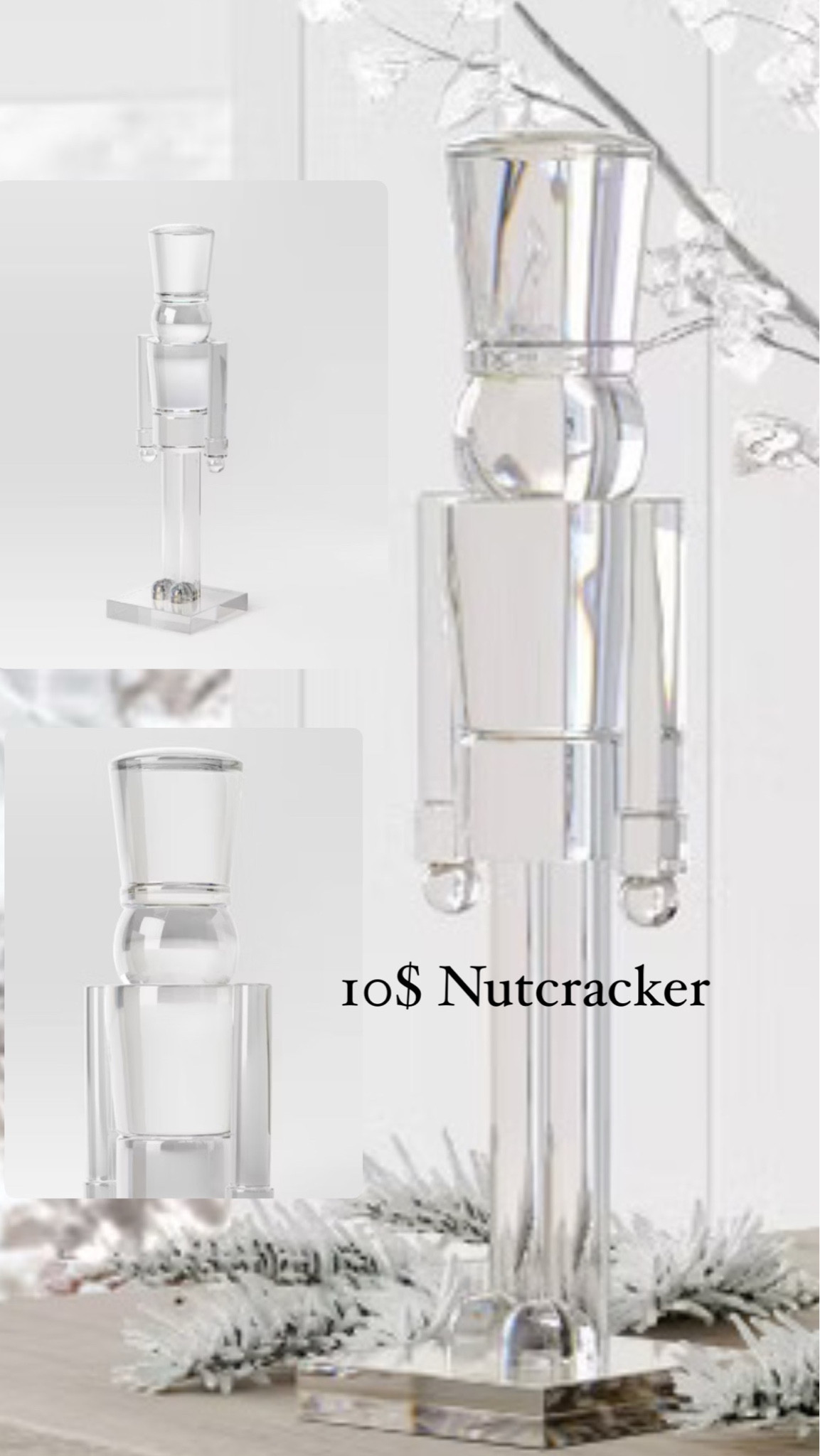 Acrylic Nutcracker 

#LTKHome #LTKHoliday