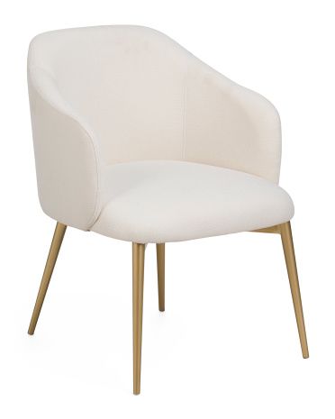 Yvette Boucle Dining Chair | TJ Maxx