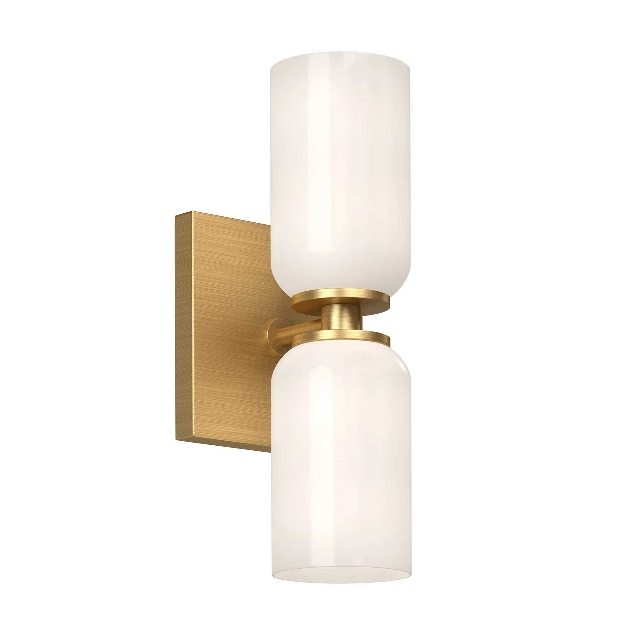 Nola 3-In Glossy Opal Glass Socket Wall Sconce | Wayfair North America