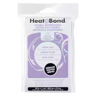 Heat N Bond® Non-Woven Fusible Interfacing, Medium in White | Mini | Michaels® | Michaels Stores