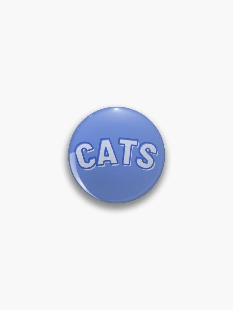CATS Pin | Redbubble (US)