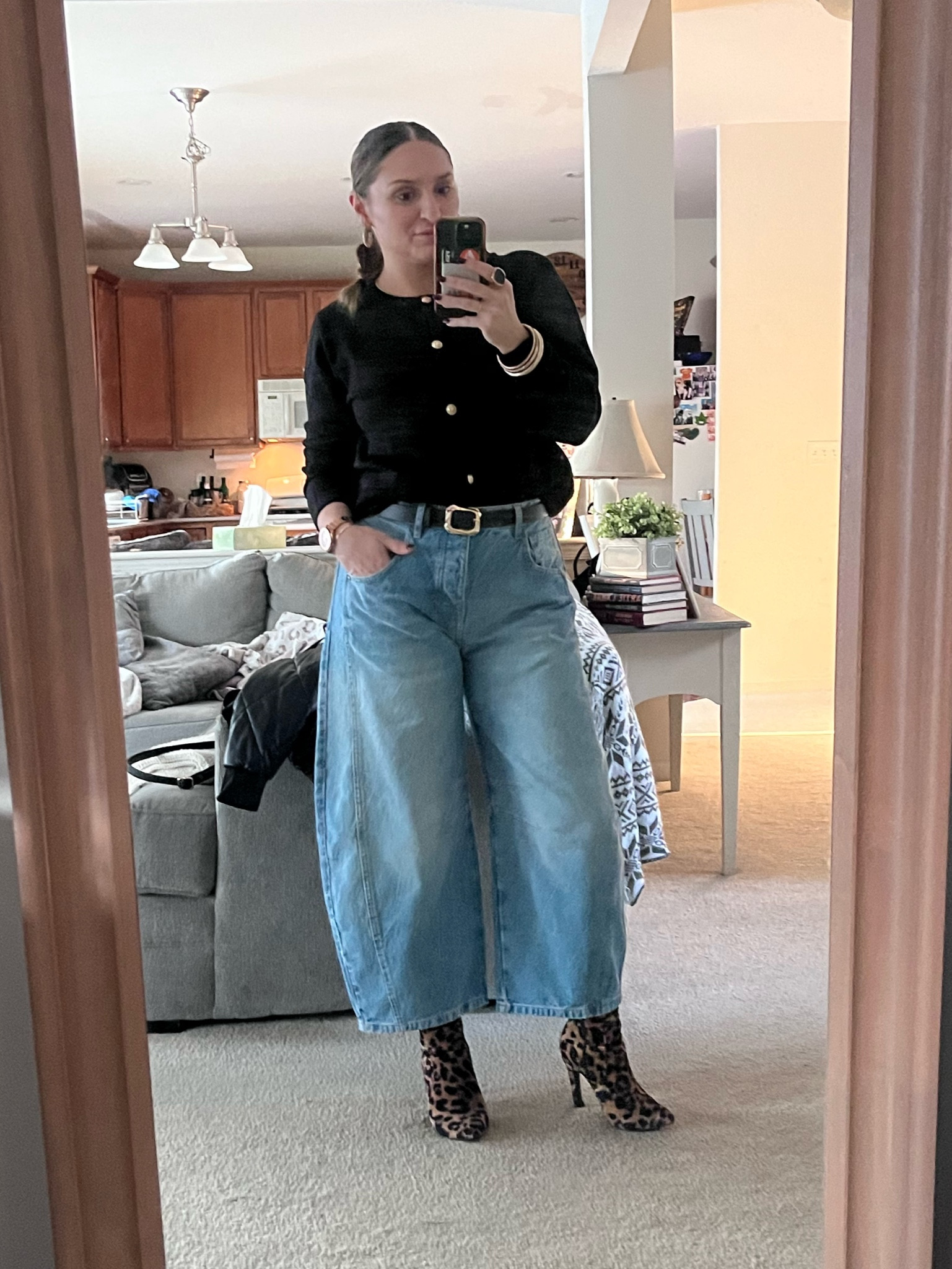 Free People Barrel Jeans, all day! 

#LTKOver40