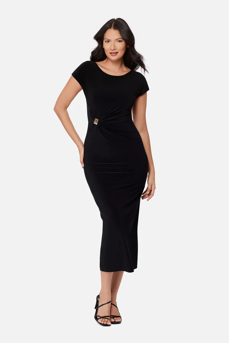 Body by Miraclesuit Isla Shaping Dress in Black | MiracleSuit