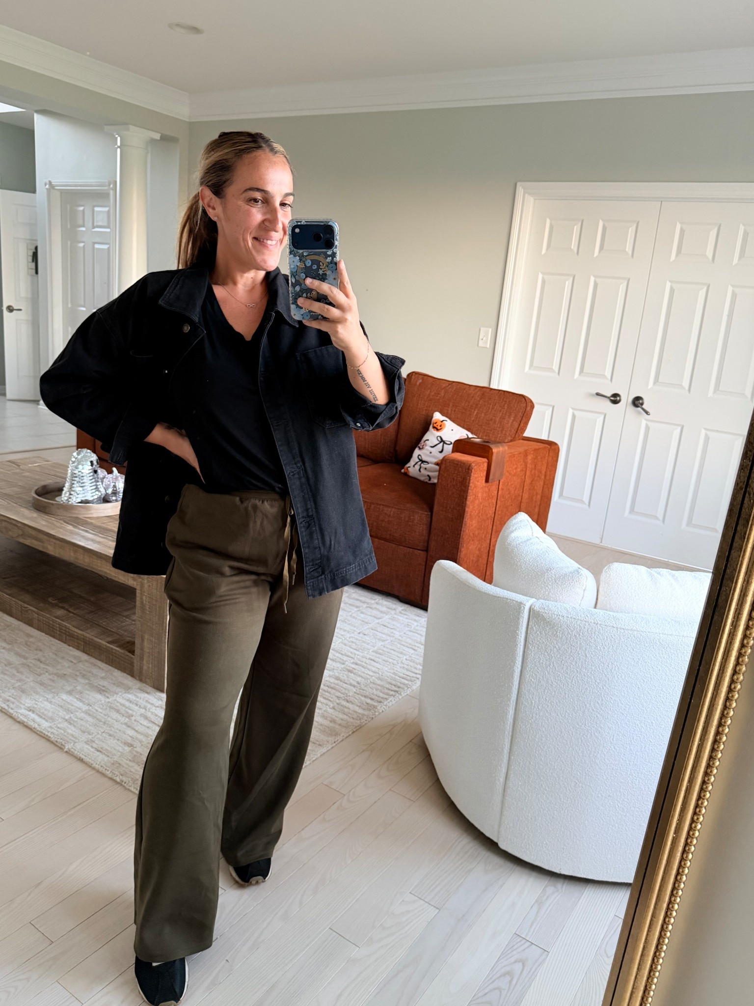 Easy fall ootd! Size medium in everything!

#LTKFindsUnder50 #LTKStyleTip #LTKOver40