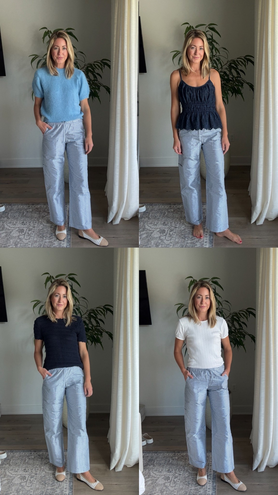 Donni taffeta pant + a similar dupe! 