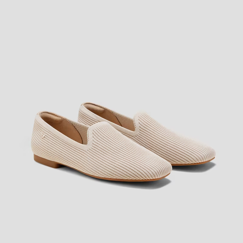Square-Toe Loafers (Samantha) | VIVAIA