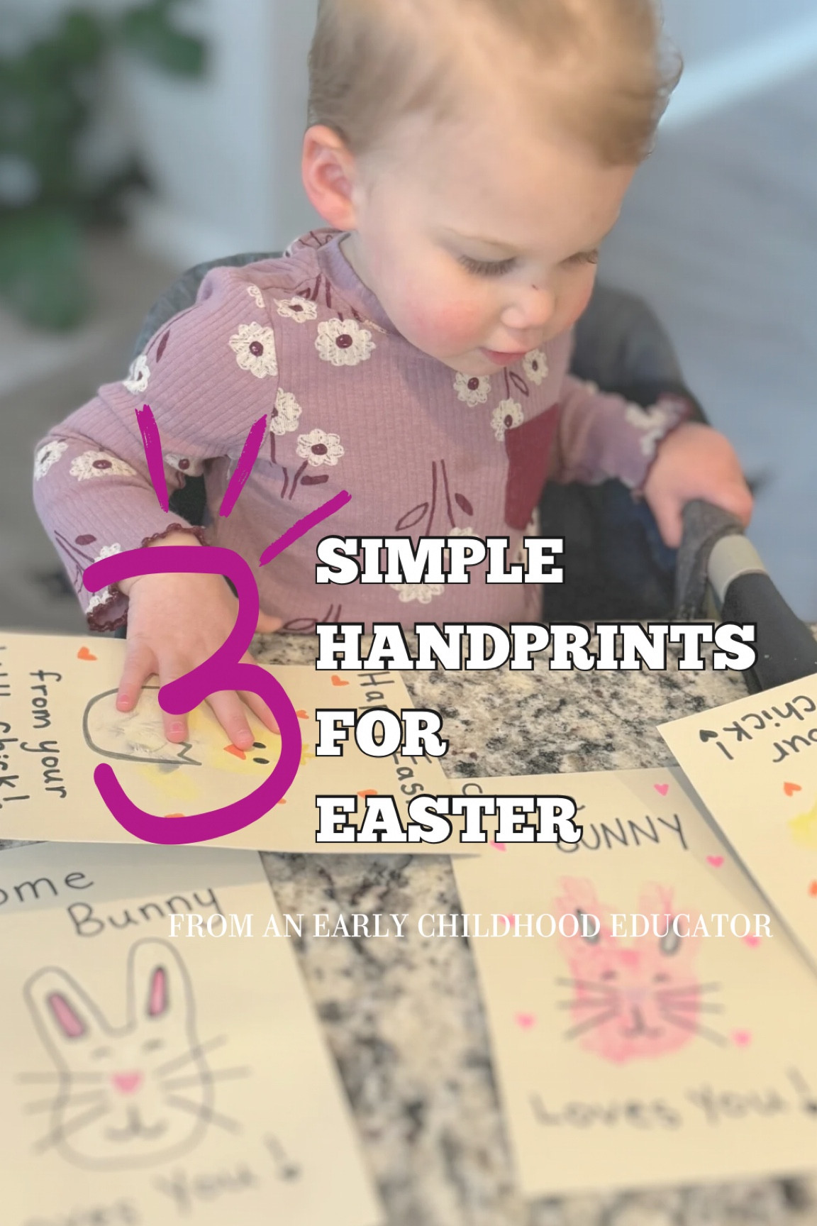 All the materials you need to create these SUPER SIMPLE handprint cards for spring! 

#LTKbaby #LTKkids