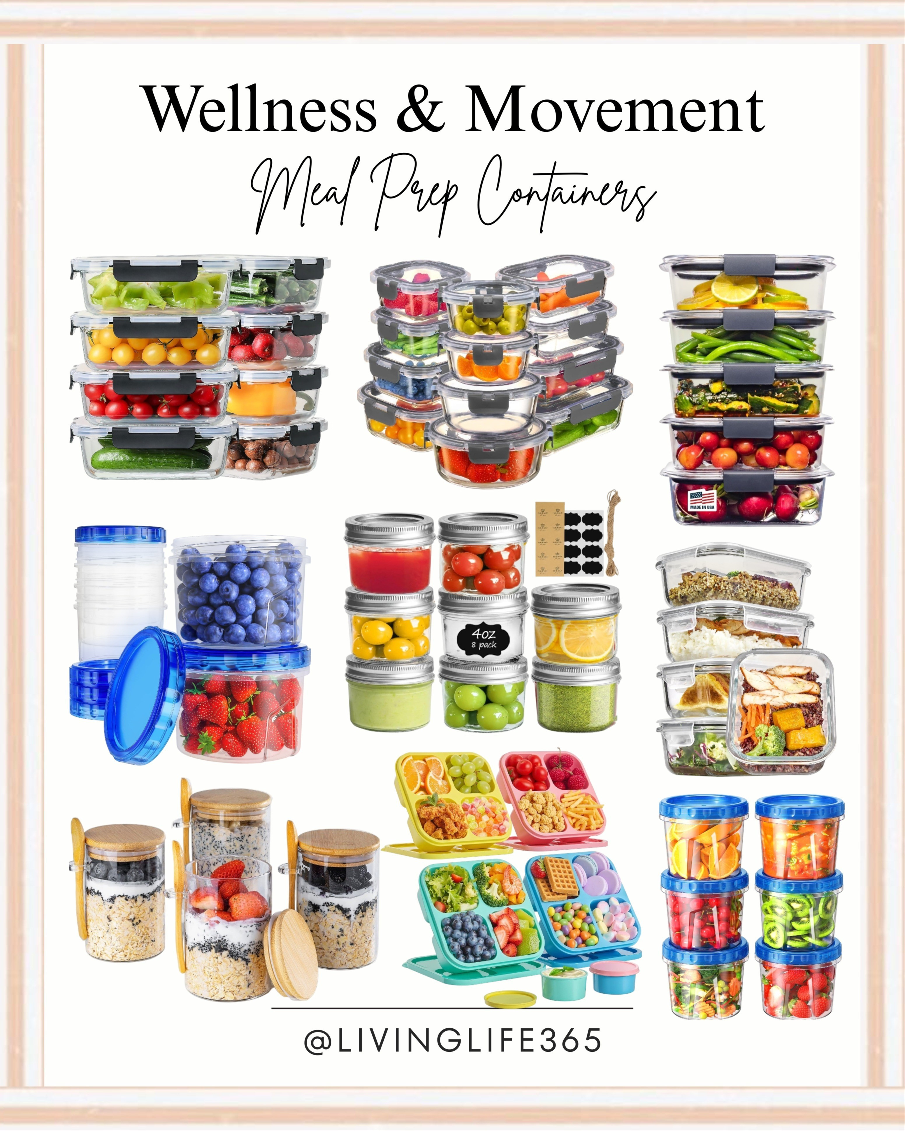 Get ahead of your healthy eating goals! These are the best meal prep containers to keep your food fresh, organized, and ready to go. Perfect for work, school, or hitting your wellness targets! Shop my favorites and make meal prepping a breeze! #MealPrep #HealthyEating #WellnessJourney #FitnessMotivation #MealPrepContainers #FoodStorage #KitchenEssentials #ShopNow

#LTKFallSale #LTKSaleAlert #LTKHome