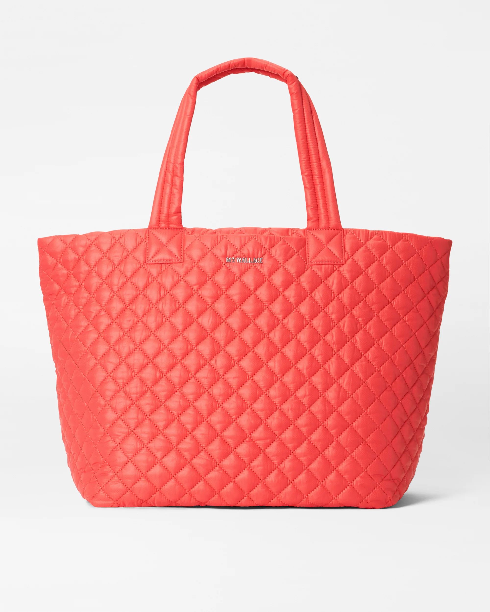 MZ Wallace Coral Large Metro Tote Deluxe | MZ Wallace