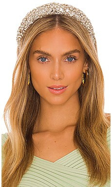 Jennifer Behr Czarina Headband in Crystal from Revolve.com | Revolve Clothing (Global)